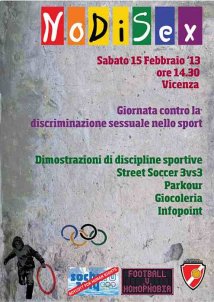 NoDIseX il 15.02 a Vicenza