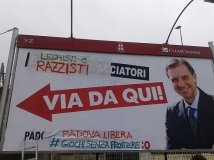Padova - Via la Lega da qui. Prende avvio la campagna “Giochi senza frontiere”