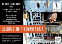 Assedio e Diritti Umani a Gaza