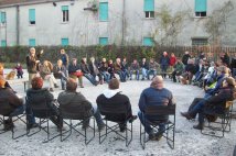 Montecchio Maggiore (VI)- Seconda giornata al Presidio No Pedemontana