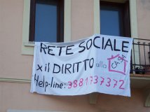 Verona - La Rete Sociale per il Diritto alla Casa blocca due sfratti