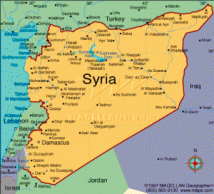 Siria - Mappa