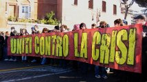 Napoli - Verso lo sciopero della Fiom.Tavola rotonda con Tronti e Landini