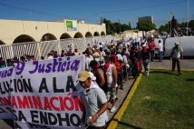 Foto manifestazione COP 16 a Cancun