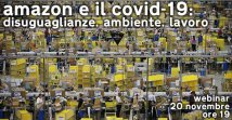 Webinar “Amazon e il Covid-19: disuguaglianze, ambiente, lavoro”